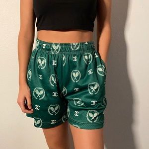 Bravest Studios Chanel Logo Shorts - M